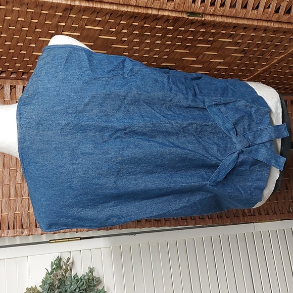 Vintage Denim and Velvet Vest Academia Alt Cottagecore - Picture 6 of 13